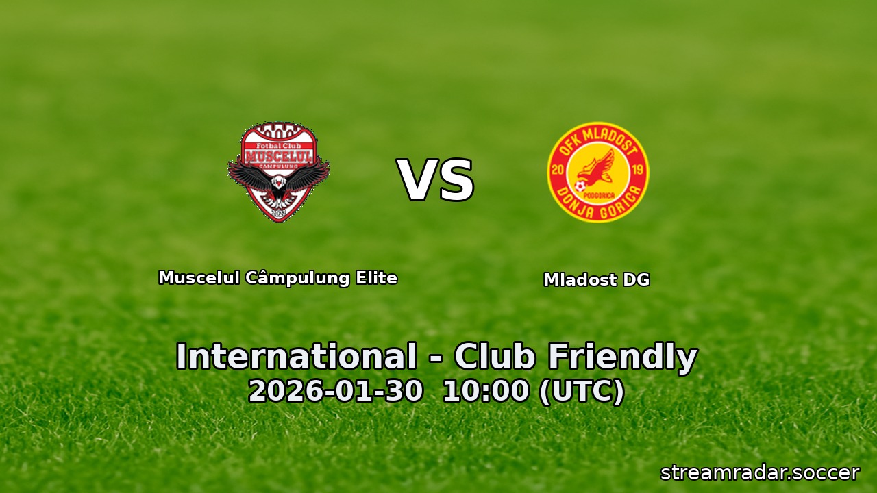 Muscelul Câmpulung Elite vs Mladost DG