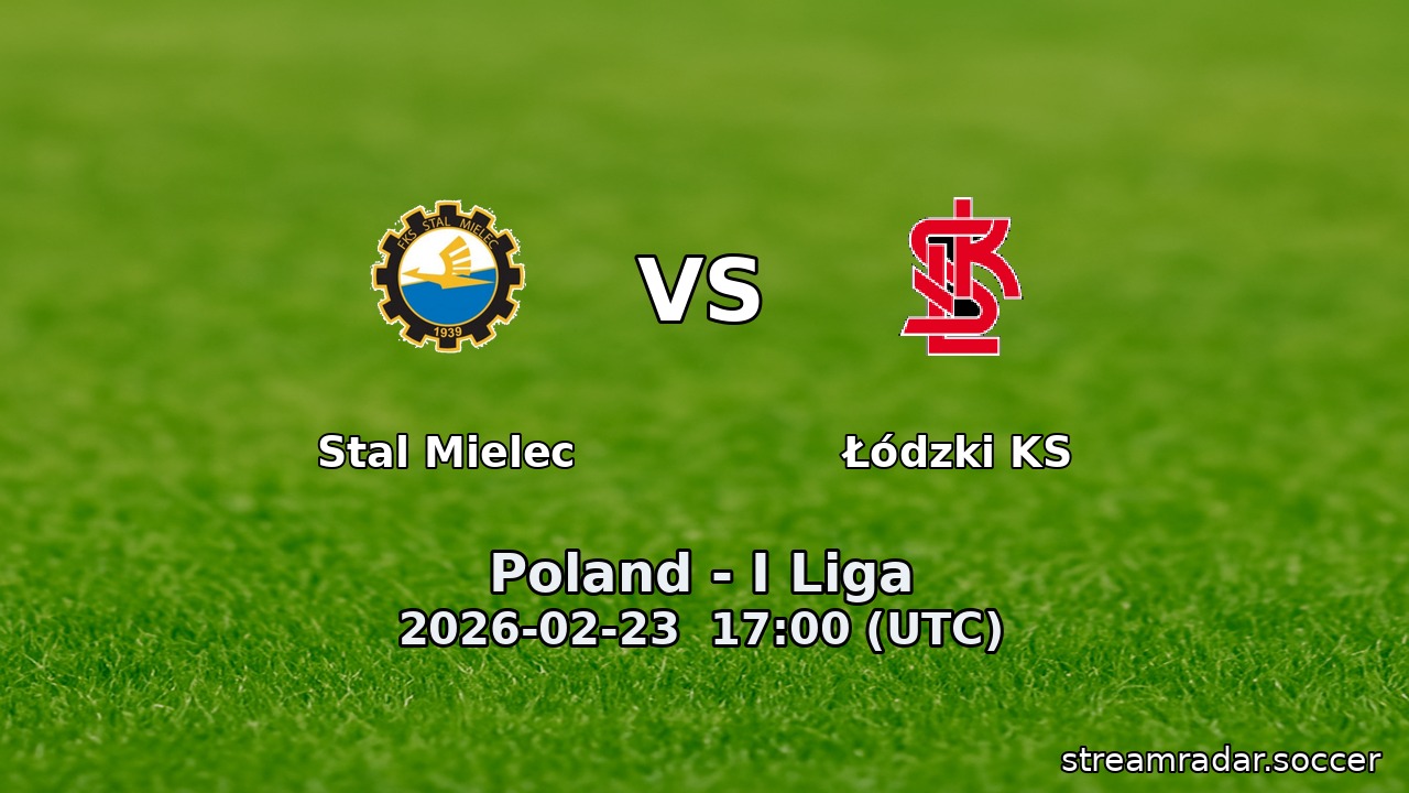Stal Mielec vs Łódzki KS