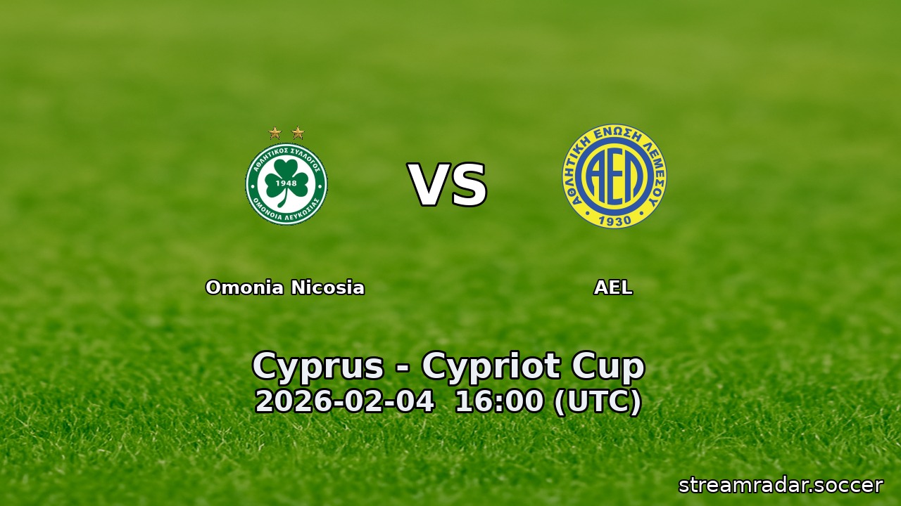 Omonia Nicosia vs AEL
