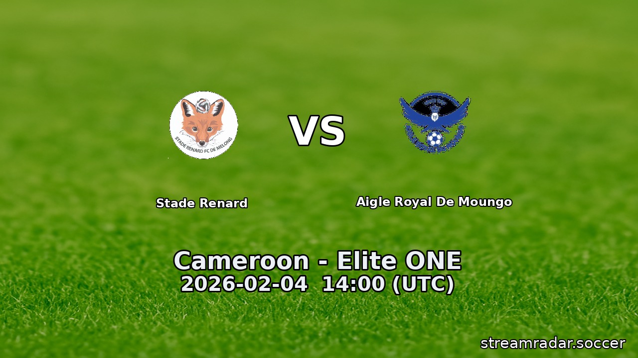 Stade Renard vs Aigle Royal De Moungo