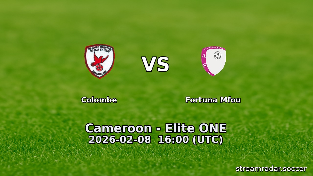 Colombe vs Fortuna Mfou