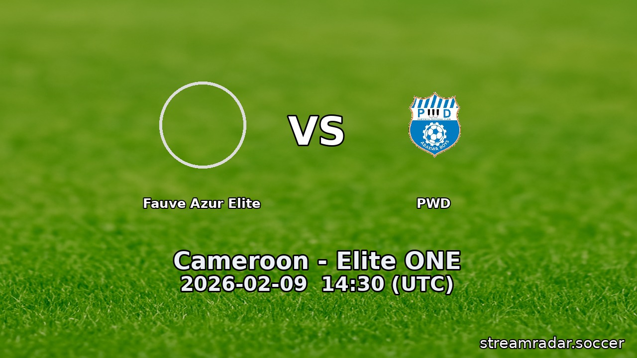 Fauve Azur Elite vs PWD