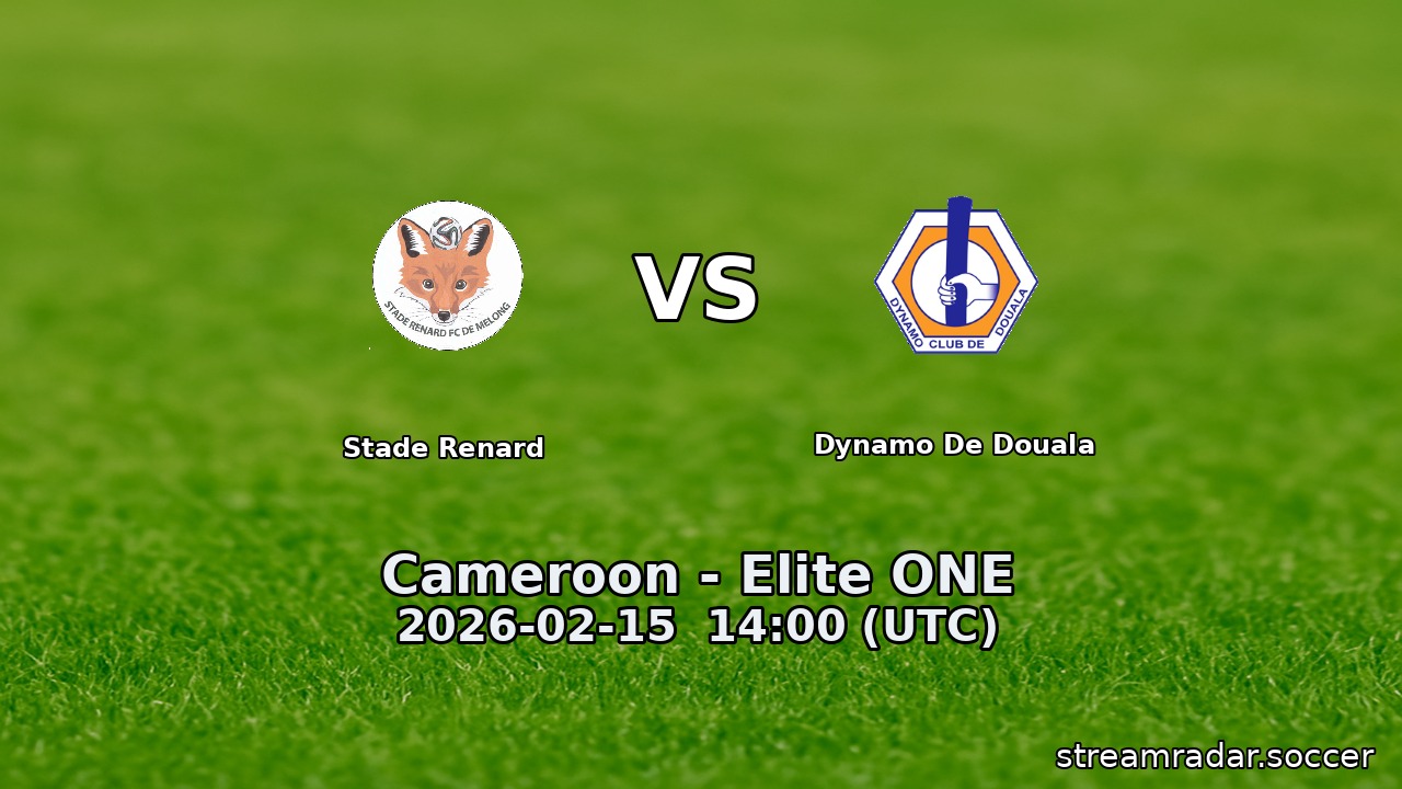 Stade Renard vs Dynamo De Douala