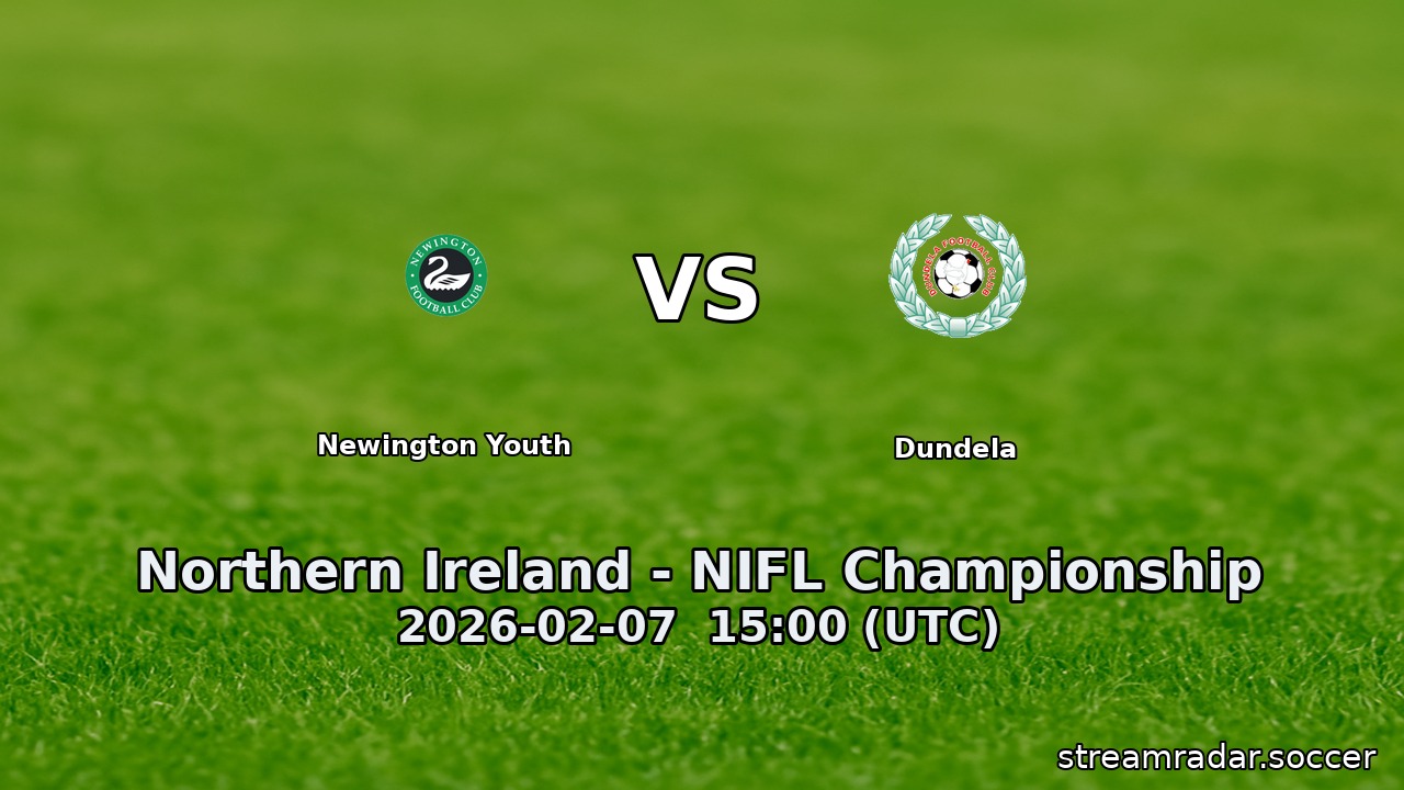 Newington Youth vs Dundela