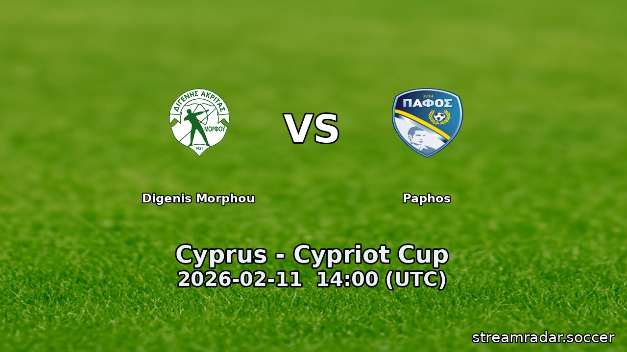 Digenis Morphou vs Paphos
