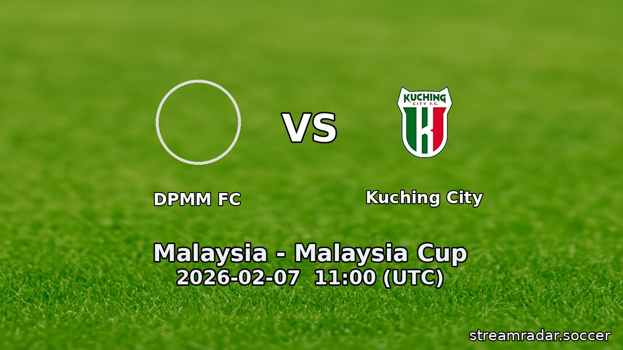 DPMM FC vs Kuching City