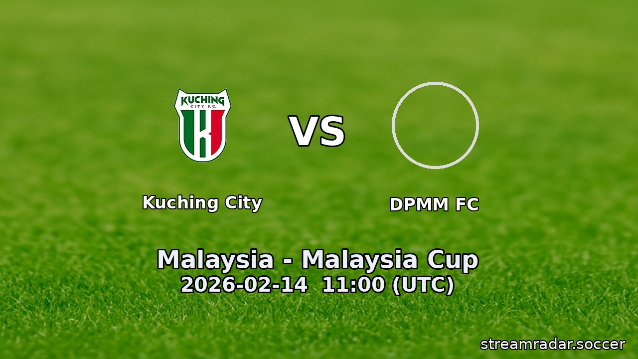 Kuching City vs DPMM FC
