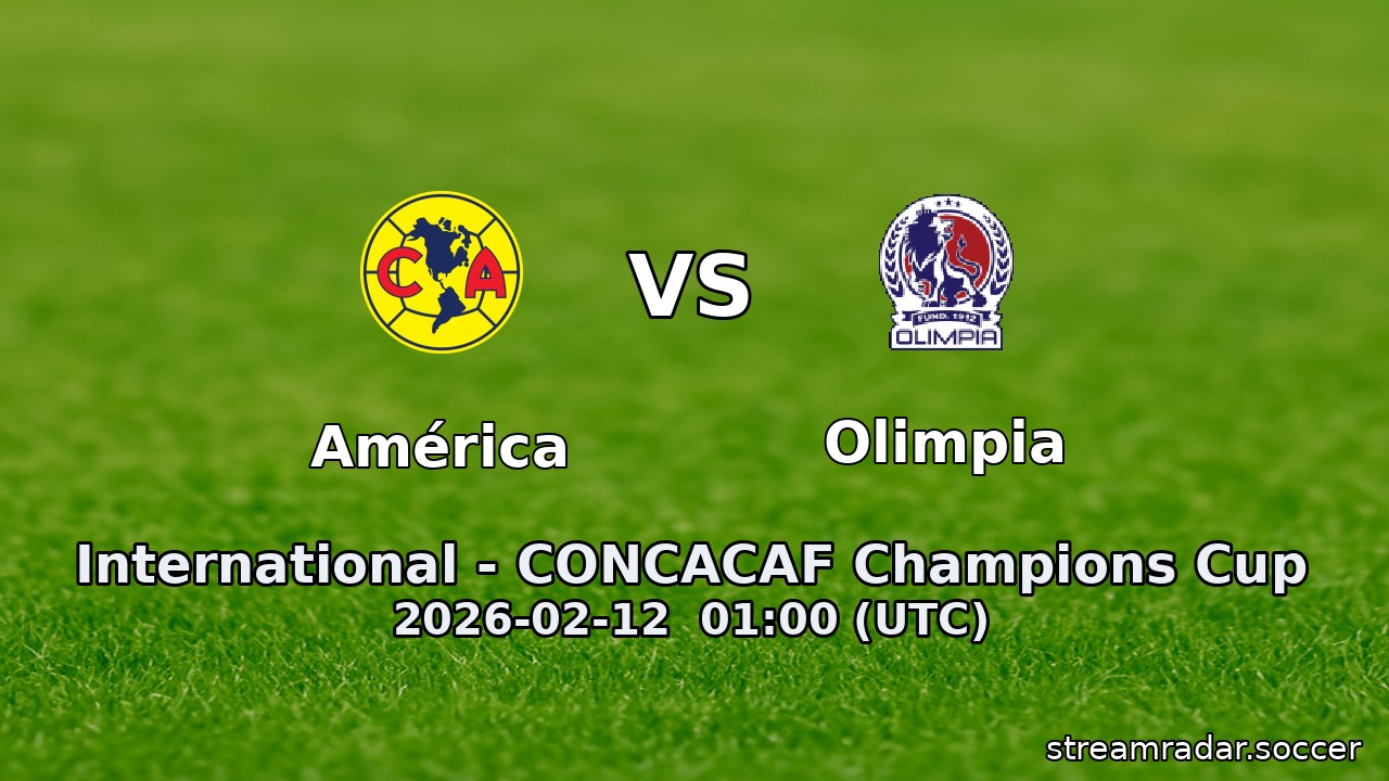 América vs Olimpia