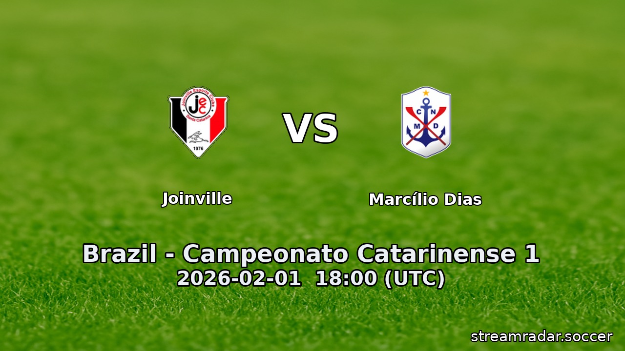 Joinville vs Marcílio Dias