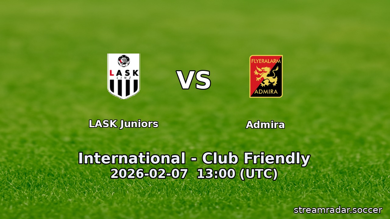 LASK Juniors vs Admira