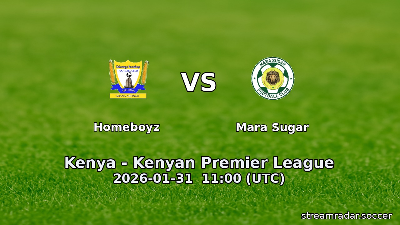 Homeboyz vs Mara Sugar