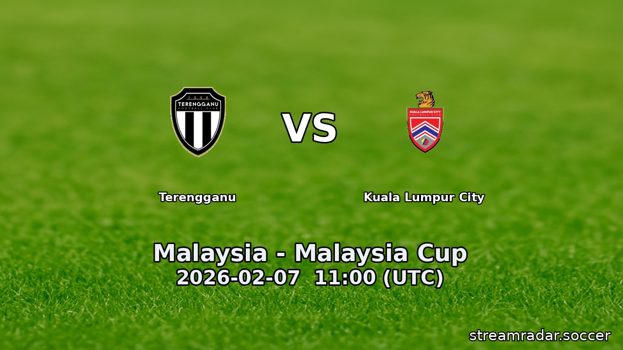 Terengganu vs Kuala Lumpur City