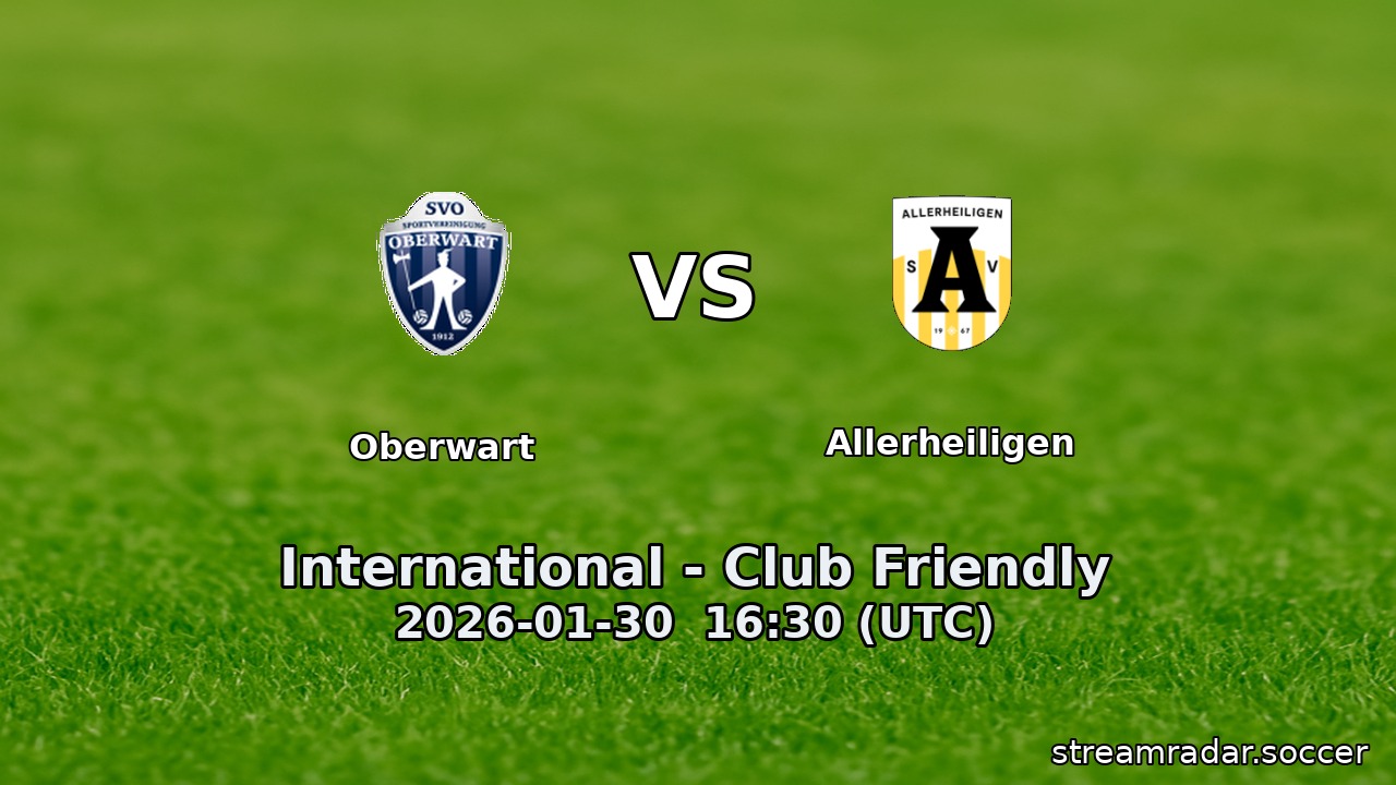 Oberwart vs Allerheiligen
