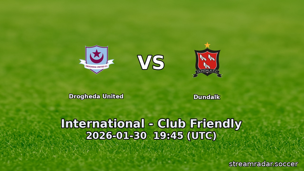 Drogheda United vs Dundalk