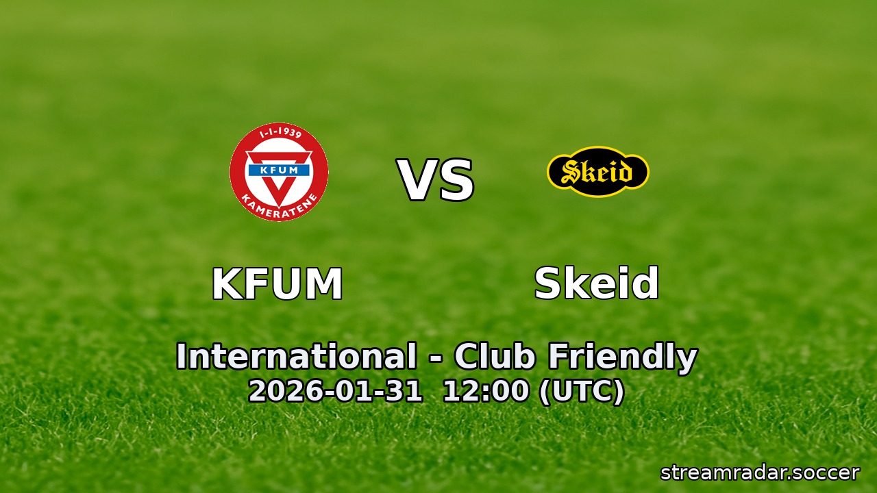 KFUM vs Skeid