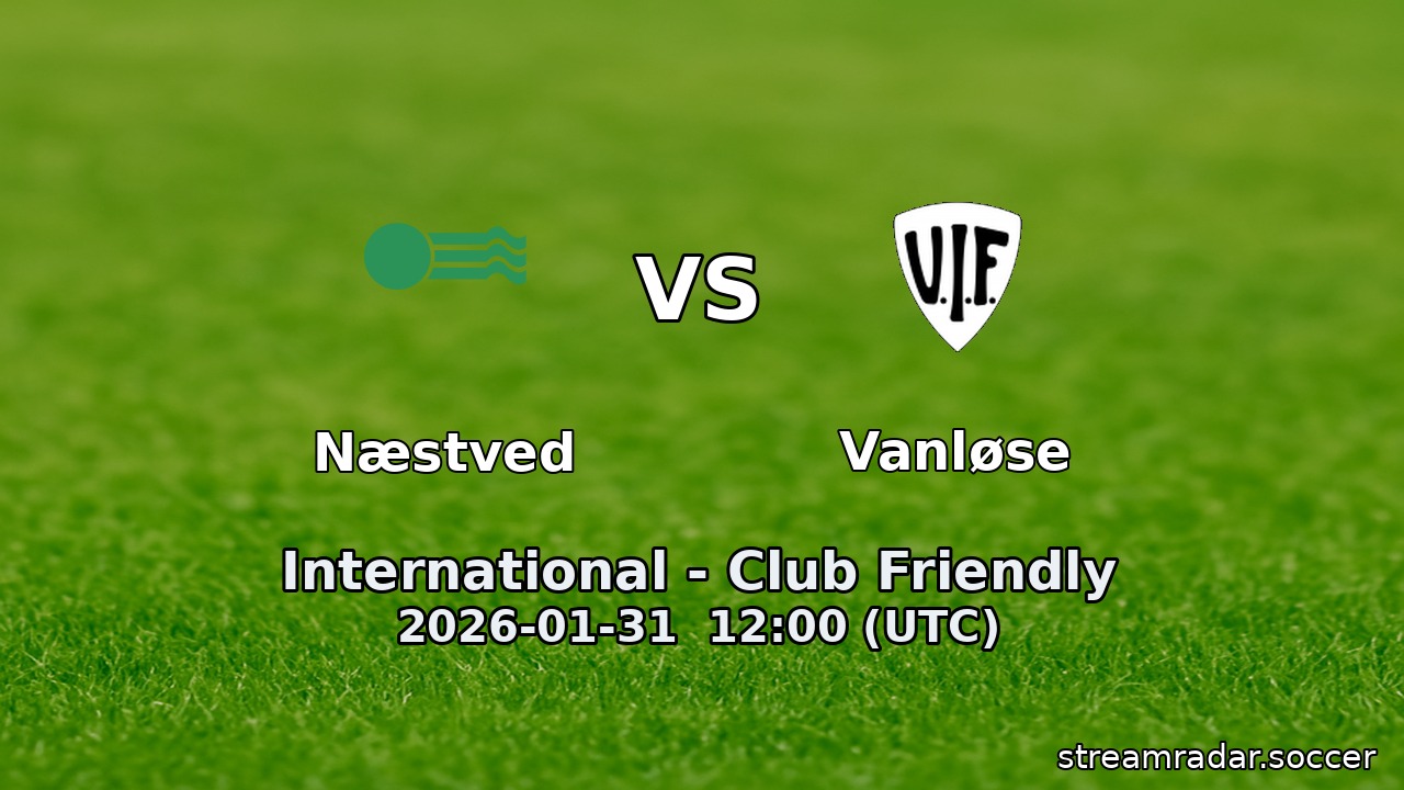 Næstved vs Vanløse