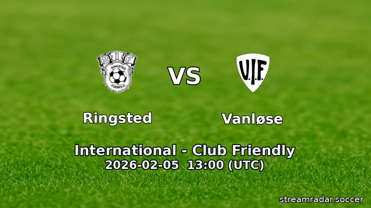 Ringsted vs Vanløse
