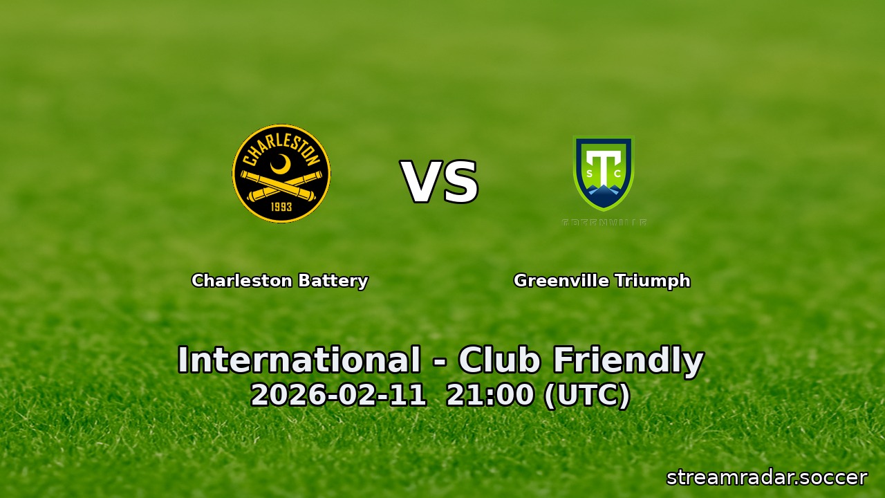 Charleston Battery vs Greenville Triumph