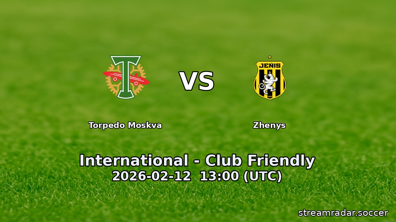 Torpedo Moskva vs Zhenys