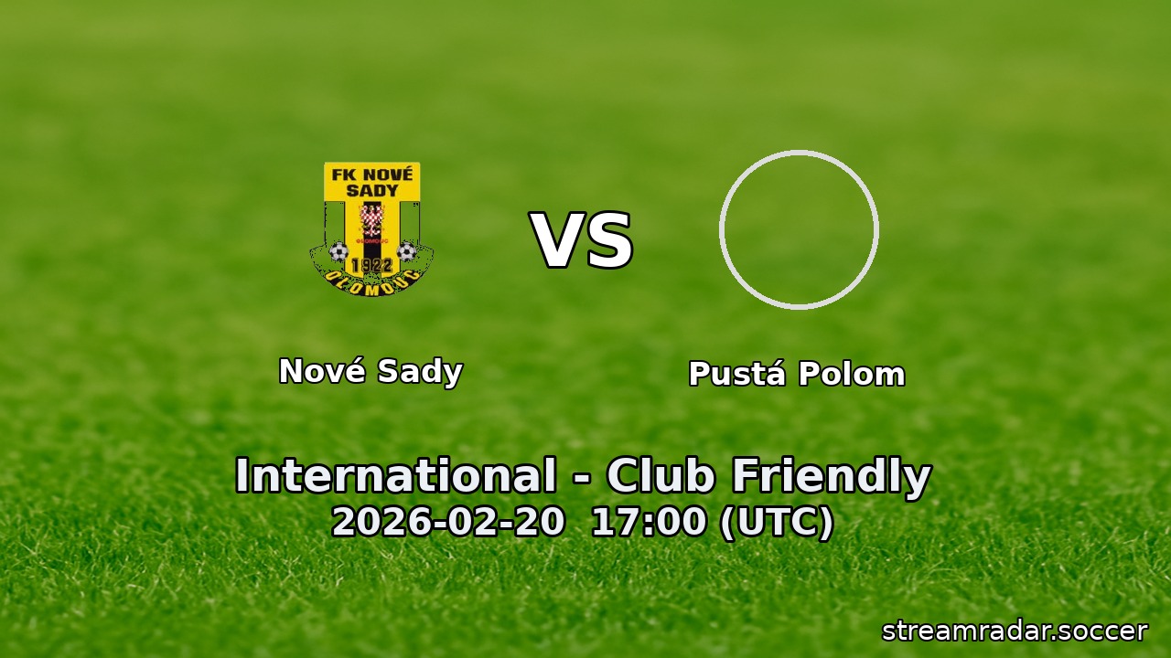 Nové Sady vs Pustá Polom