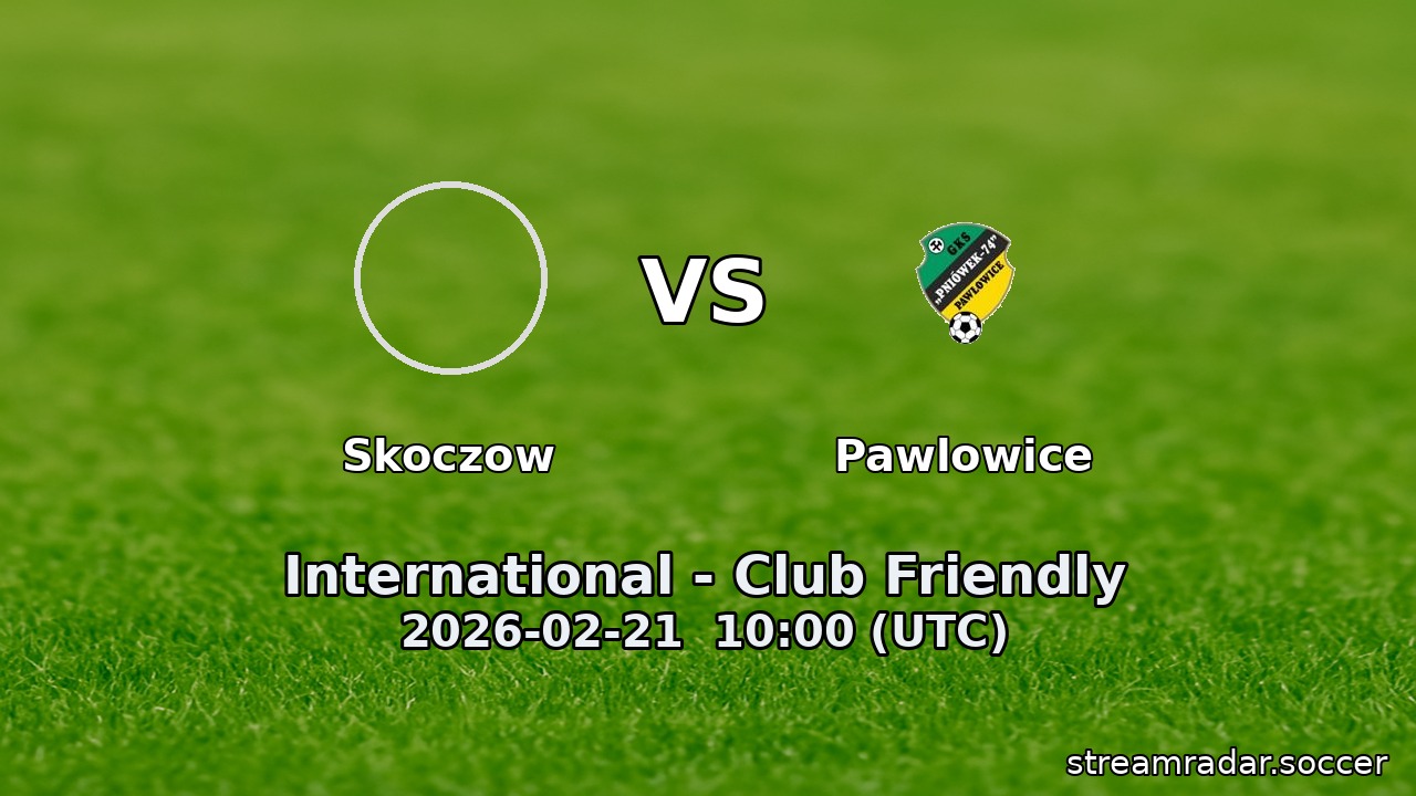 Skoczow vs Pawlowice