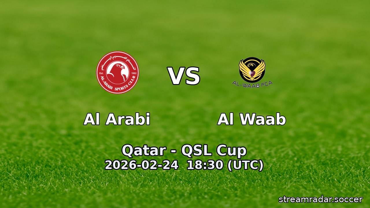 Al Arabi vs Al Waab