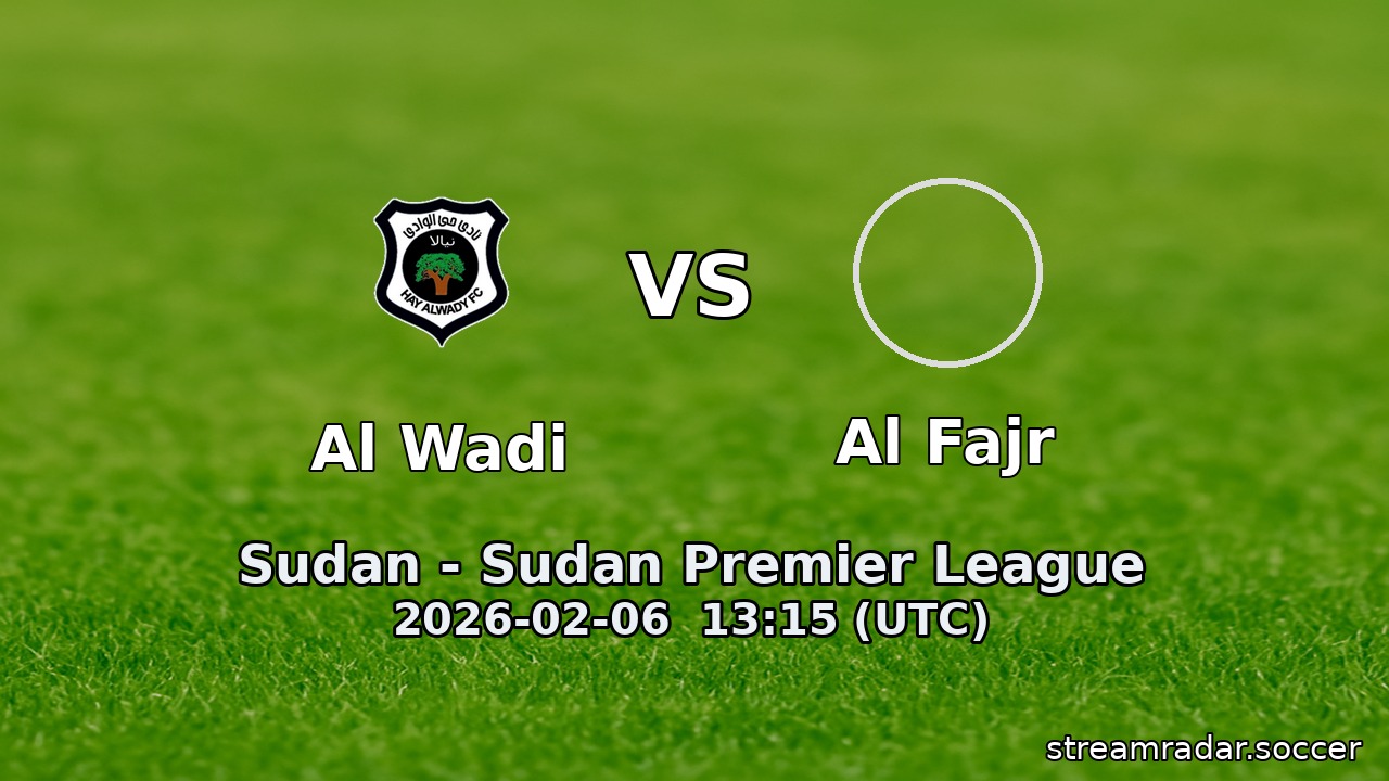 Al Wadi vs Al Fajr