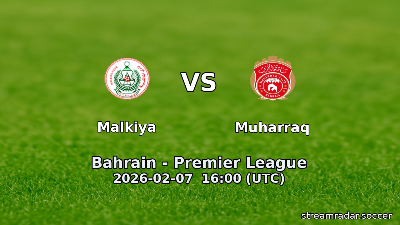 Malkiya vs Muharraq
