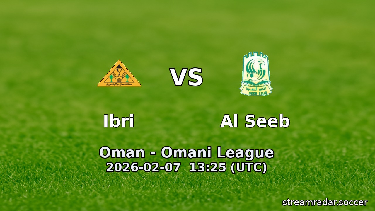 Ibri vs Al Seeb