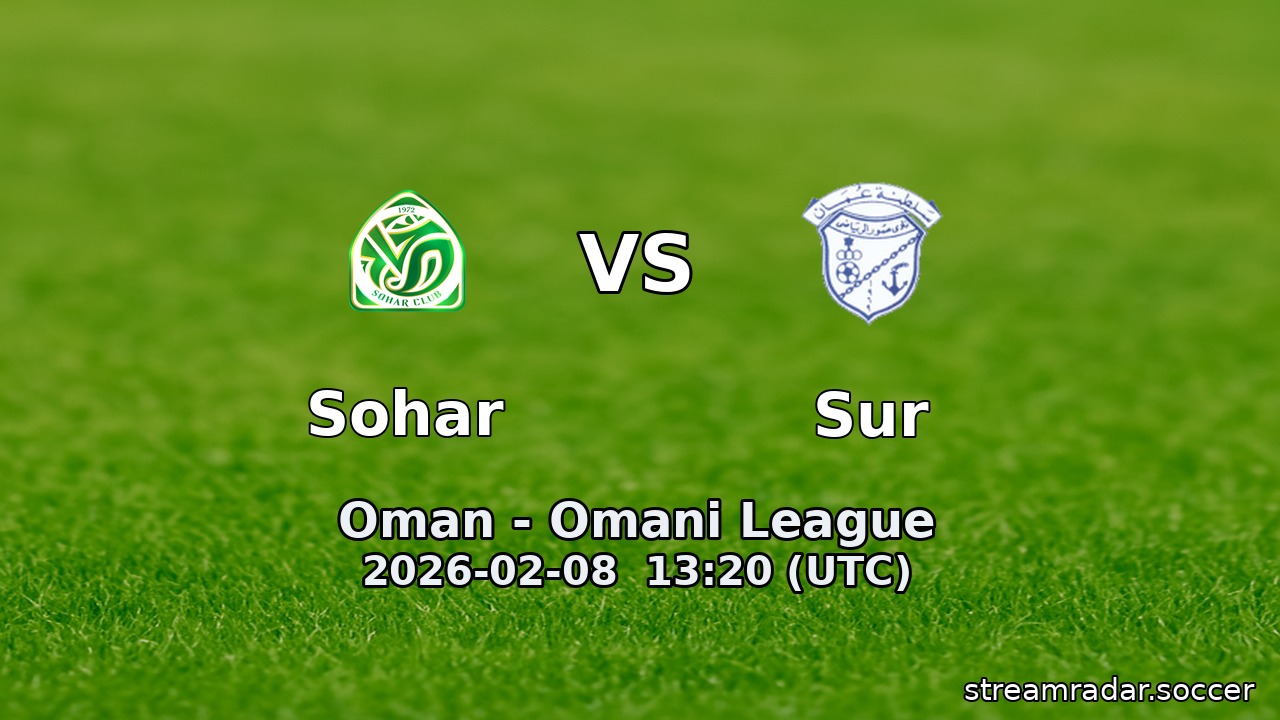 Sohar vs Sur