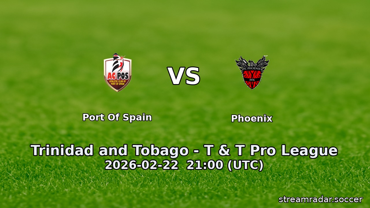 Port Of Spain vs Phoenix