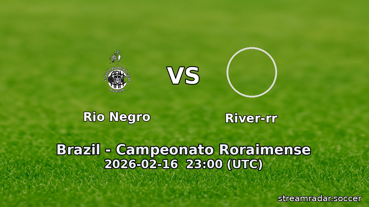 Rio Negro vs River-rr