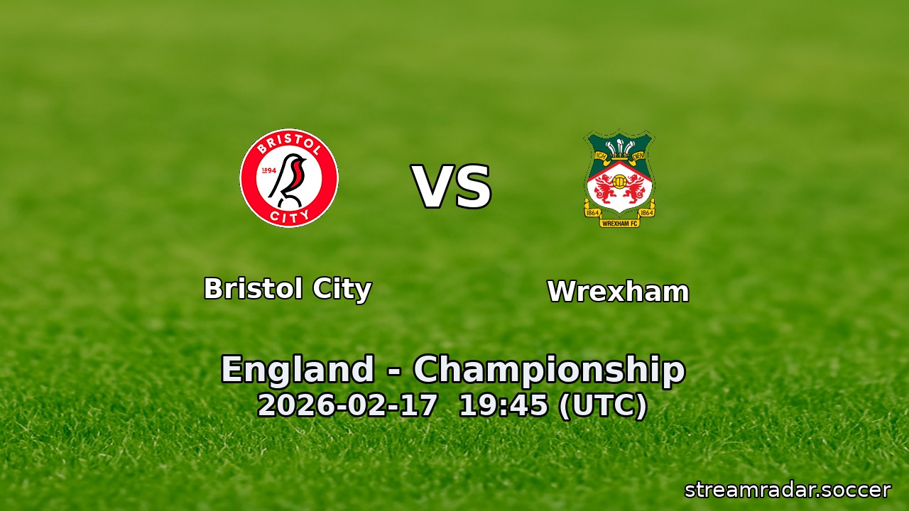 Bristol City vs Wrexham