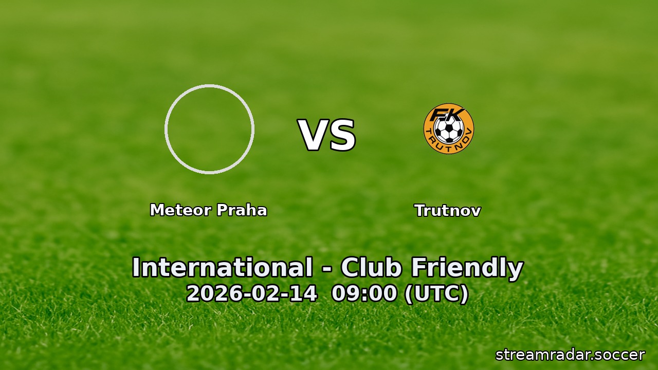 Meteor Praha vs Trutnov