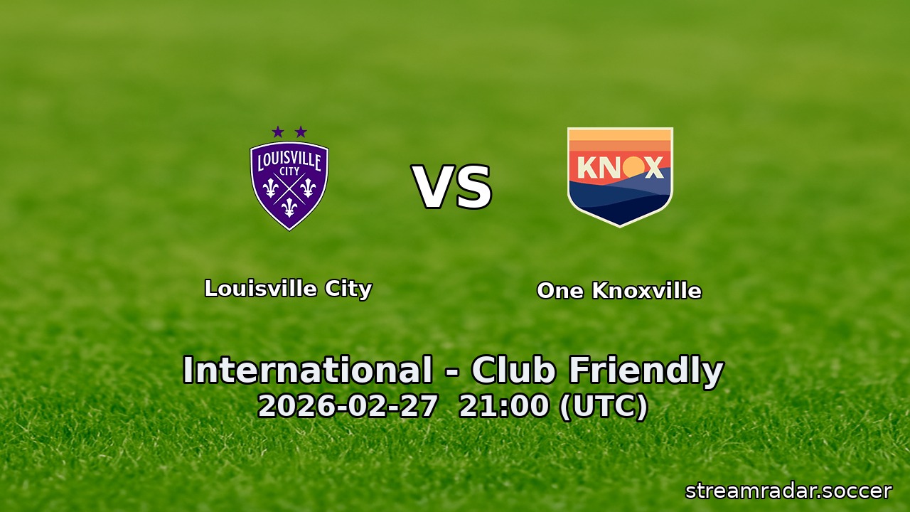 Louisville City vs One Knoxville