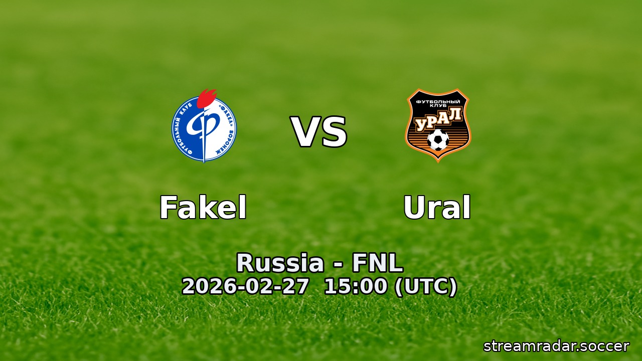 Fakel vs Ural