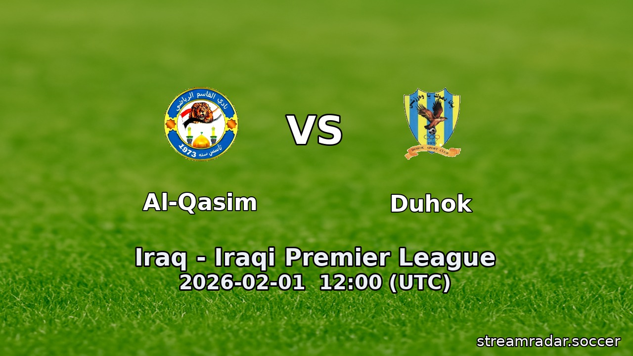 Al-Qasim vs Duhok