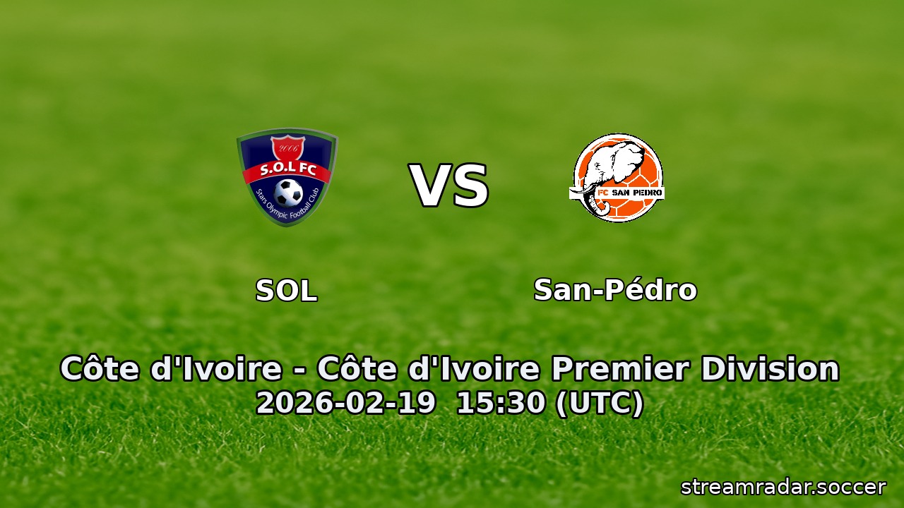 SOL vs San-Pédro