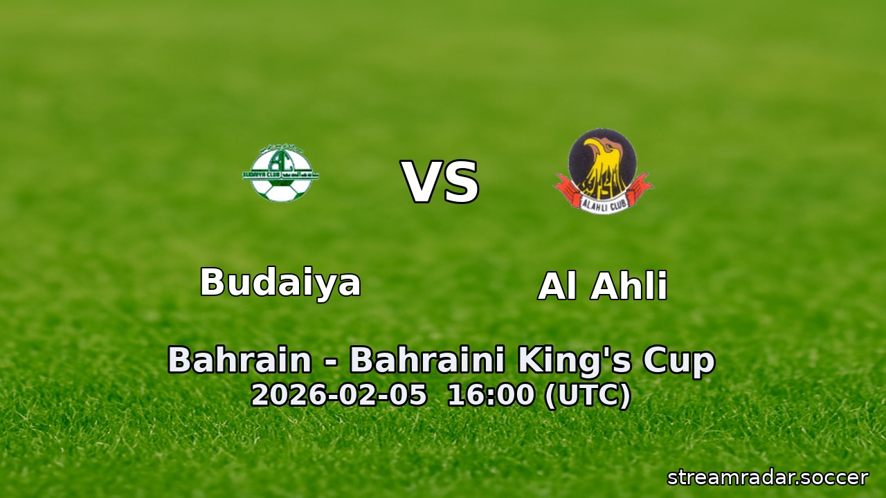 Budaiya vs Al Ahli