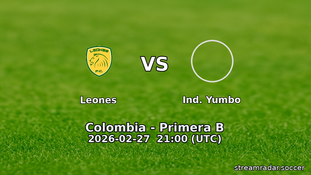 Leones vs Ind. Yumbo