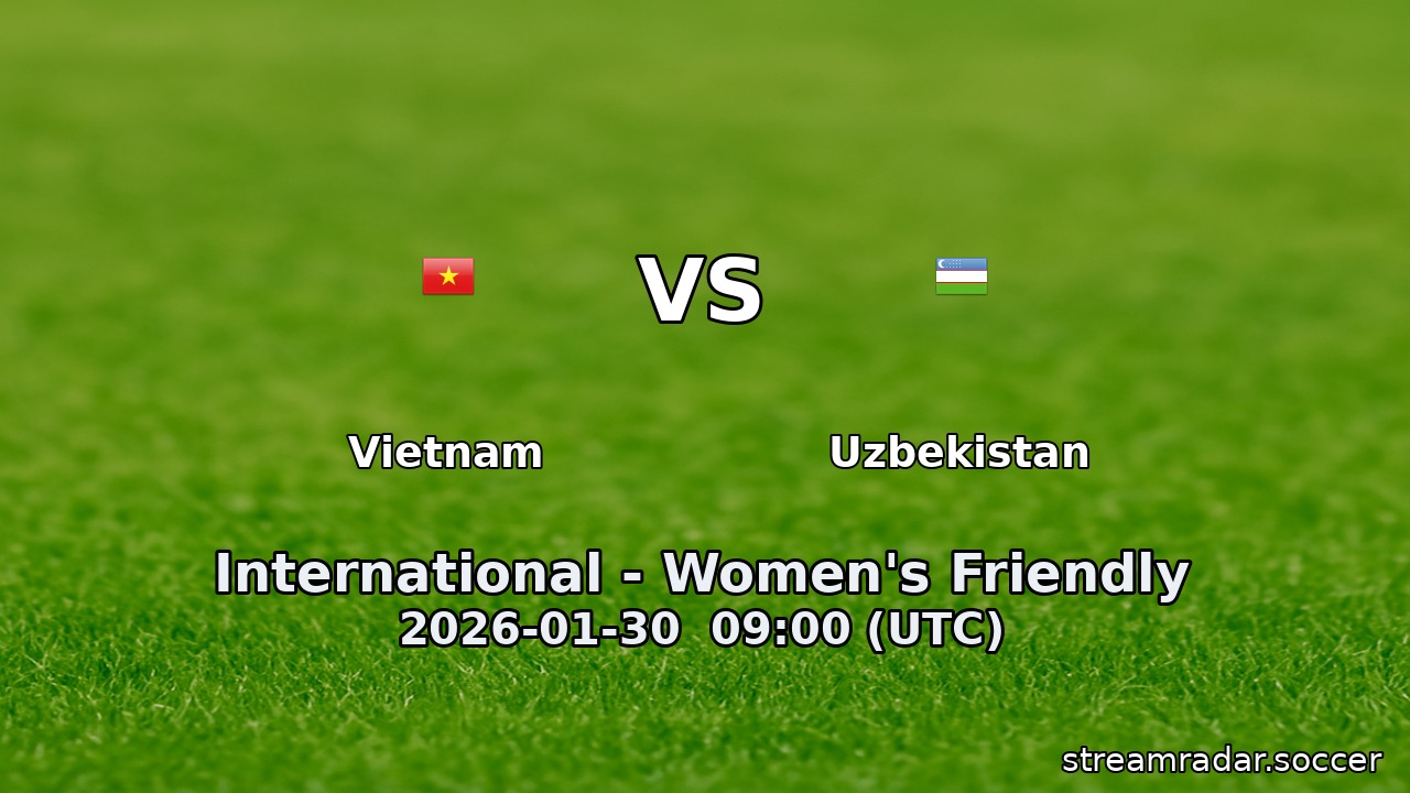 Vietnam vs Uzbekistan