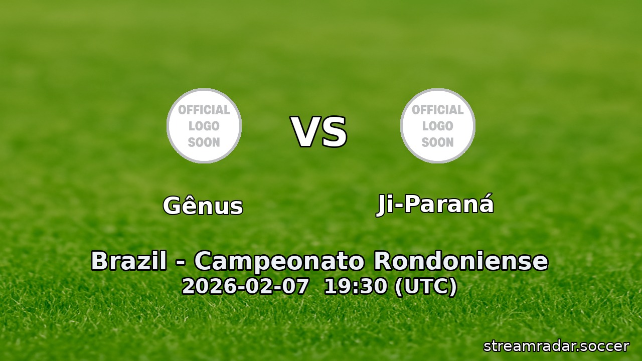 Gênus vs Ji-Paraná