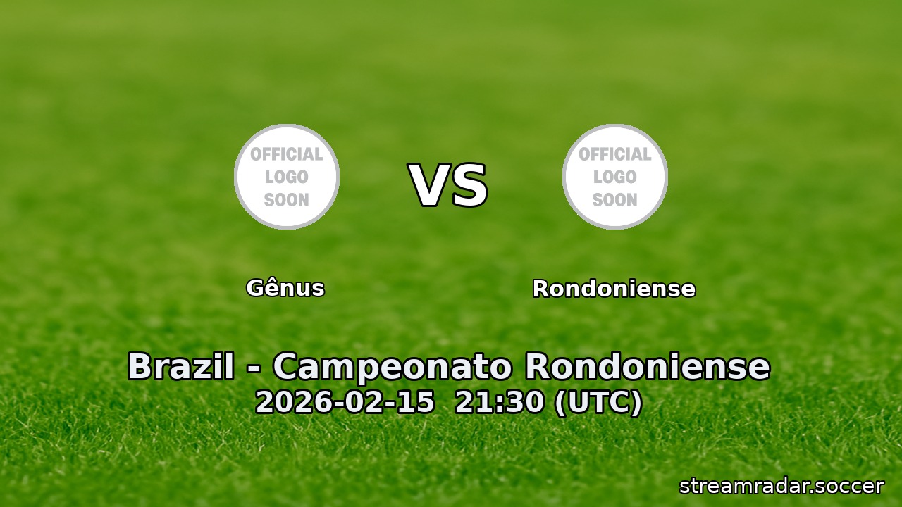 Gênus vs Rondoniense