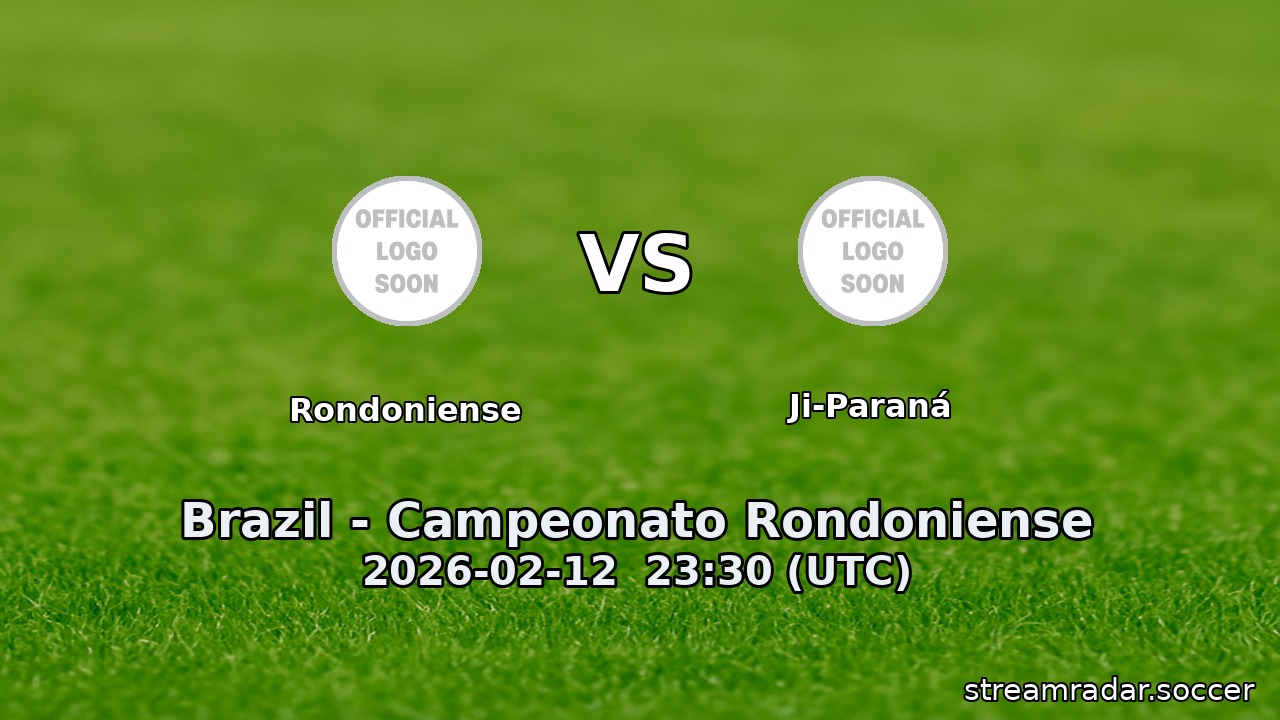 Rondoniense vs Ji-Paraná