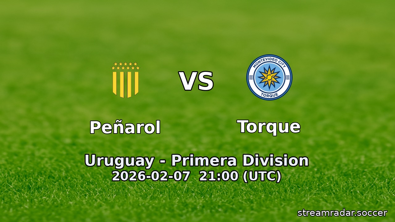 Peñarol vs Torque