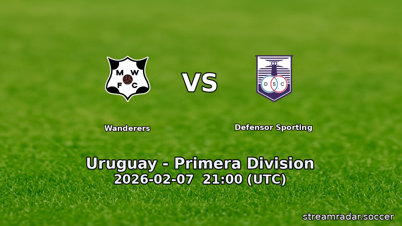Wanderers vs Defensor Sporting