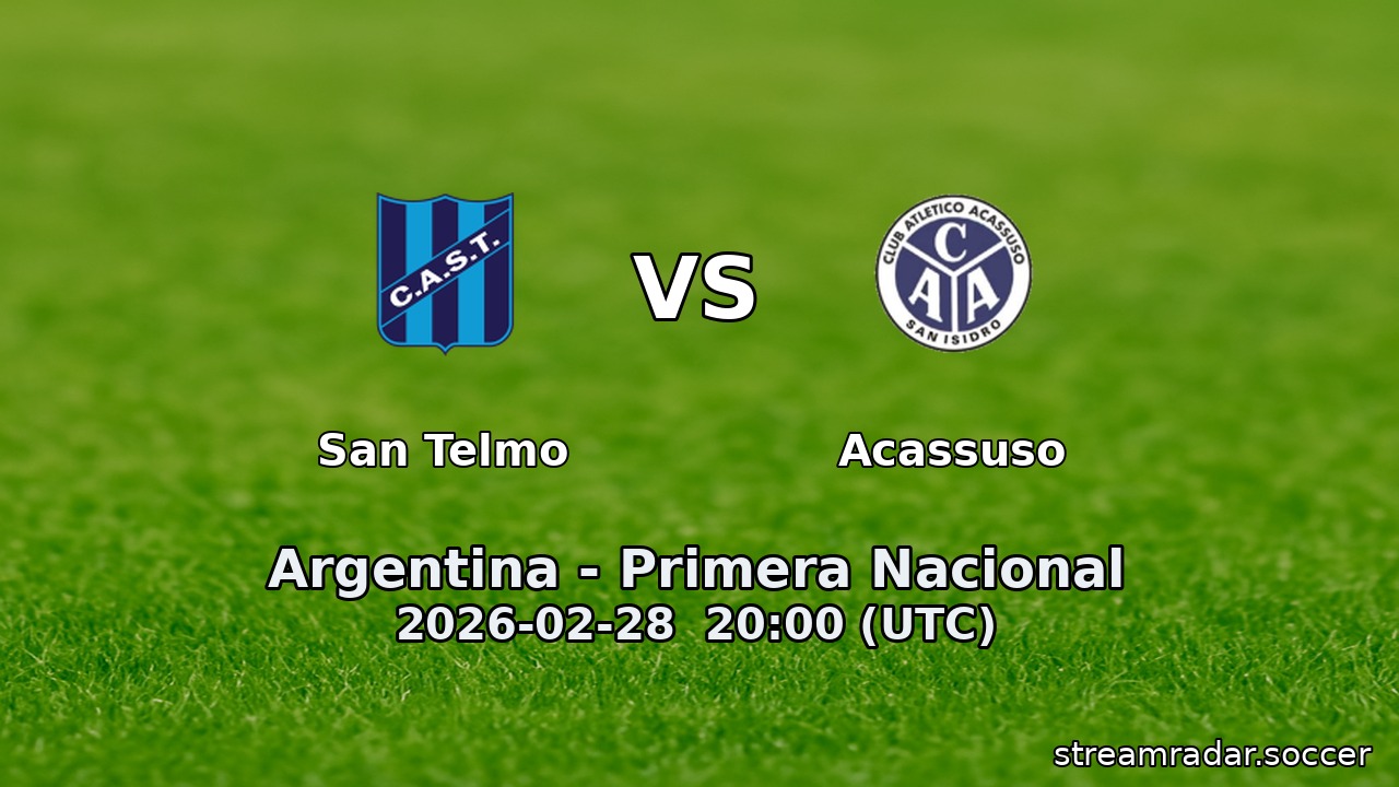 San Telmo vs Acassuso