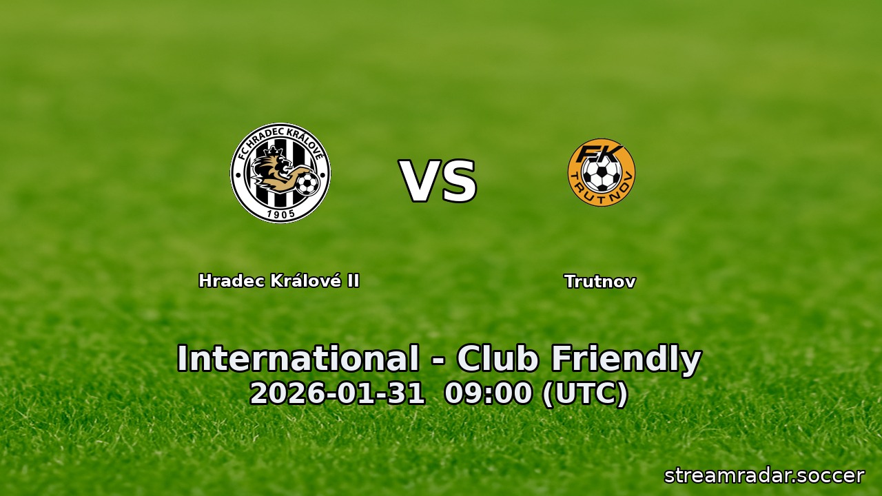 Hradec Králové II vs Trutnov
