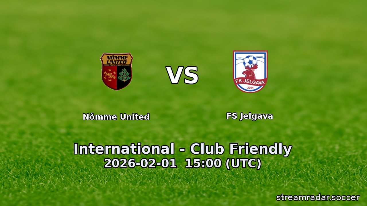 Nõmme United vs FS Jelgava