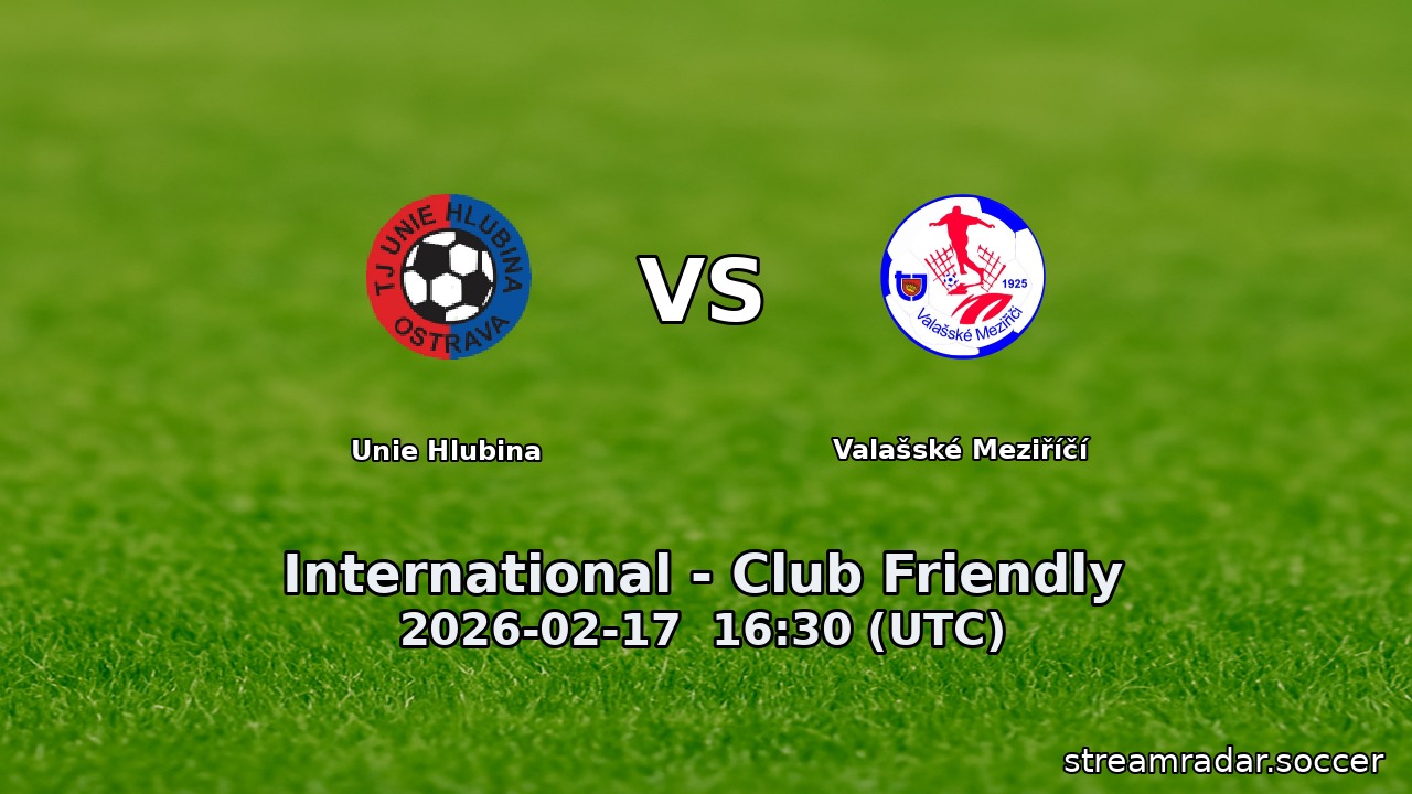 Unie Hlubina vs Valašské Meziříčí